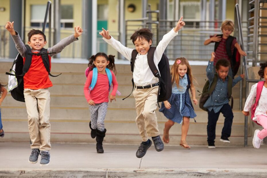 competição saudável na escola